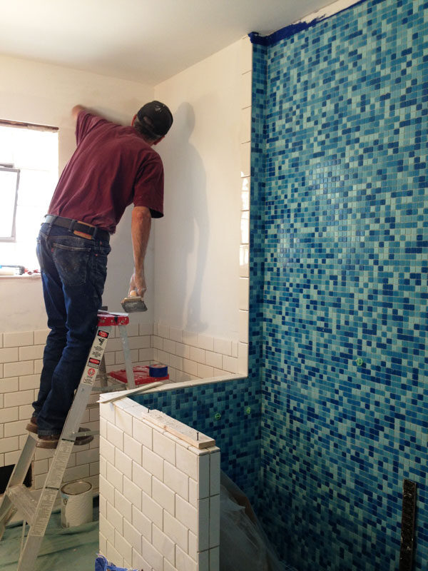 Bathroom Remodel: Tiling