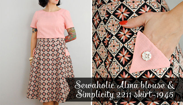 Sewaholic Alma and Simplicity 2211