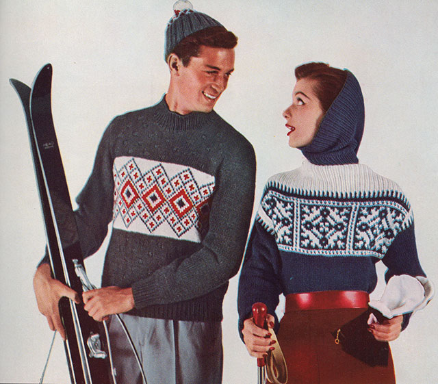 Pullover from Bernat Handicrafter (1956)