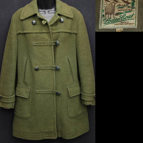 1960s German Loden coat for sale on Vintage Trends