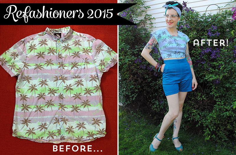 Refashioners 2015 - before and after