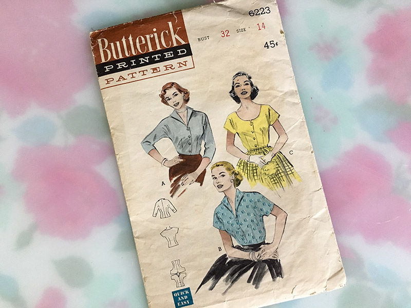Butterick 6223 (1950s)
