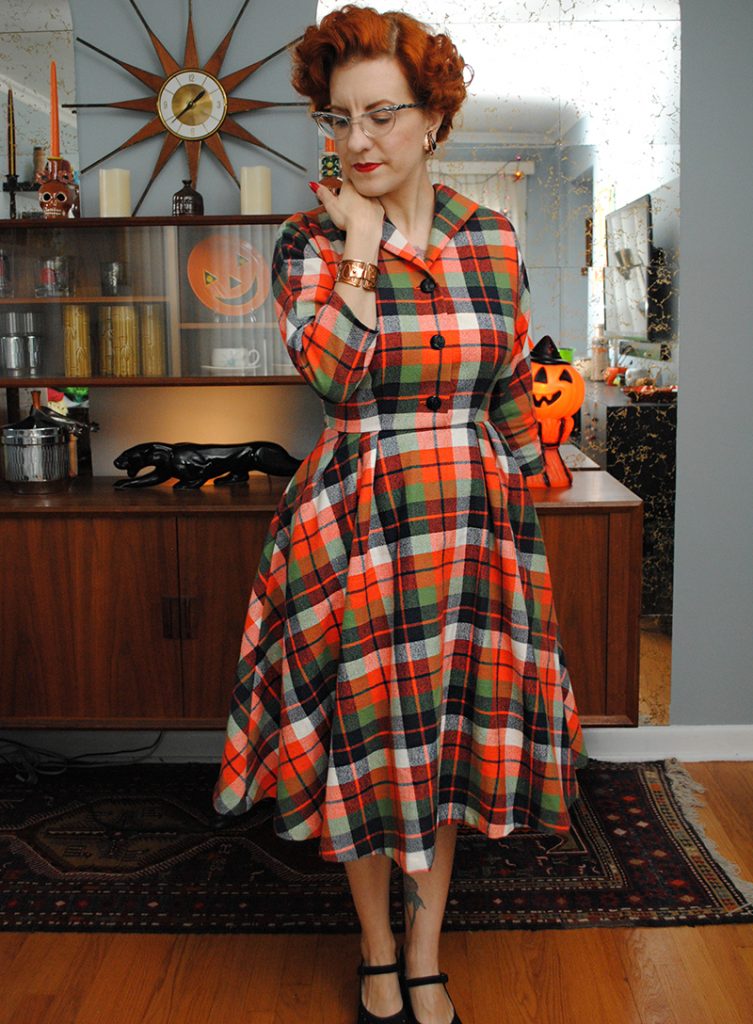 Plaid flannel dress - Tasha Could Make That