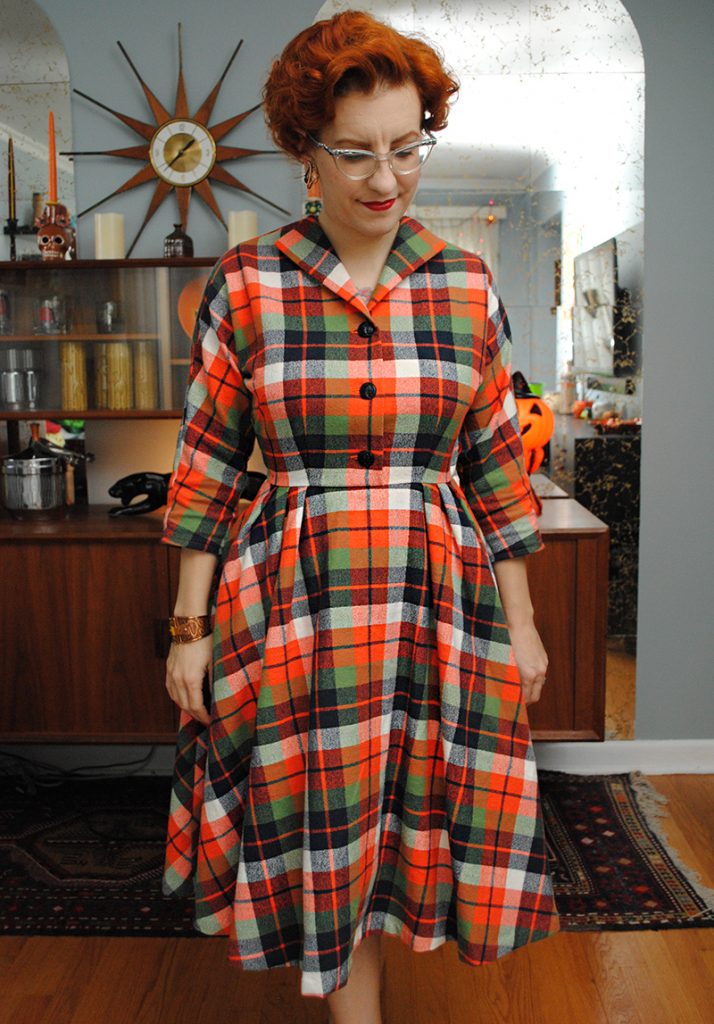 Plaid flannel dress - Tasha Could Make That