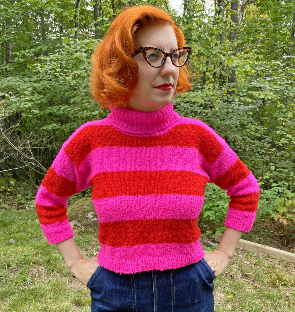 Midge pullover  – new knitting pattern!