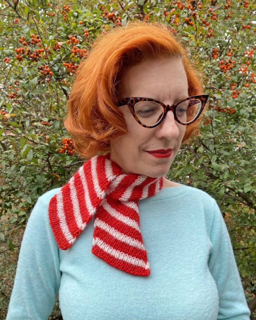 Confectioner Scarf - new knitting pattern